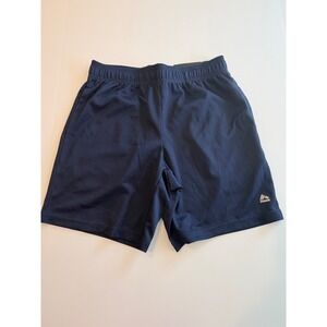 RBX Active Mens Training Shorts Navy Blue Mesh Athletic Gym Pockets Small NWT